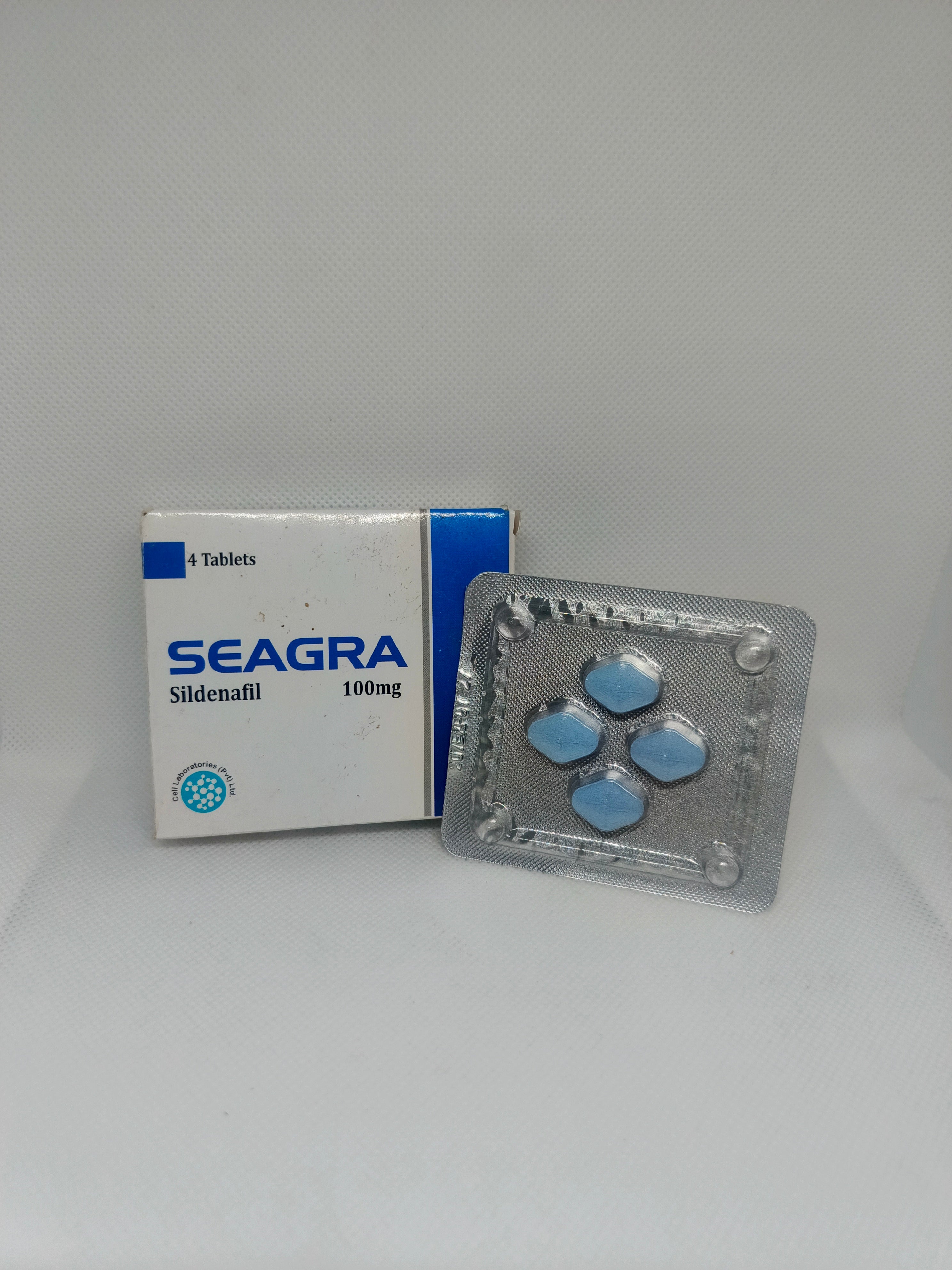 Orignal Seagra 100mg (Pack of 4 tablets)