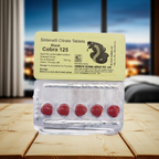 Black Cobra 125mg Film Caplet Tablets