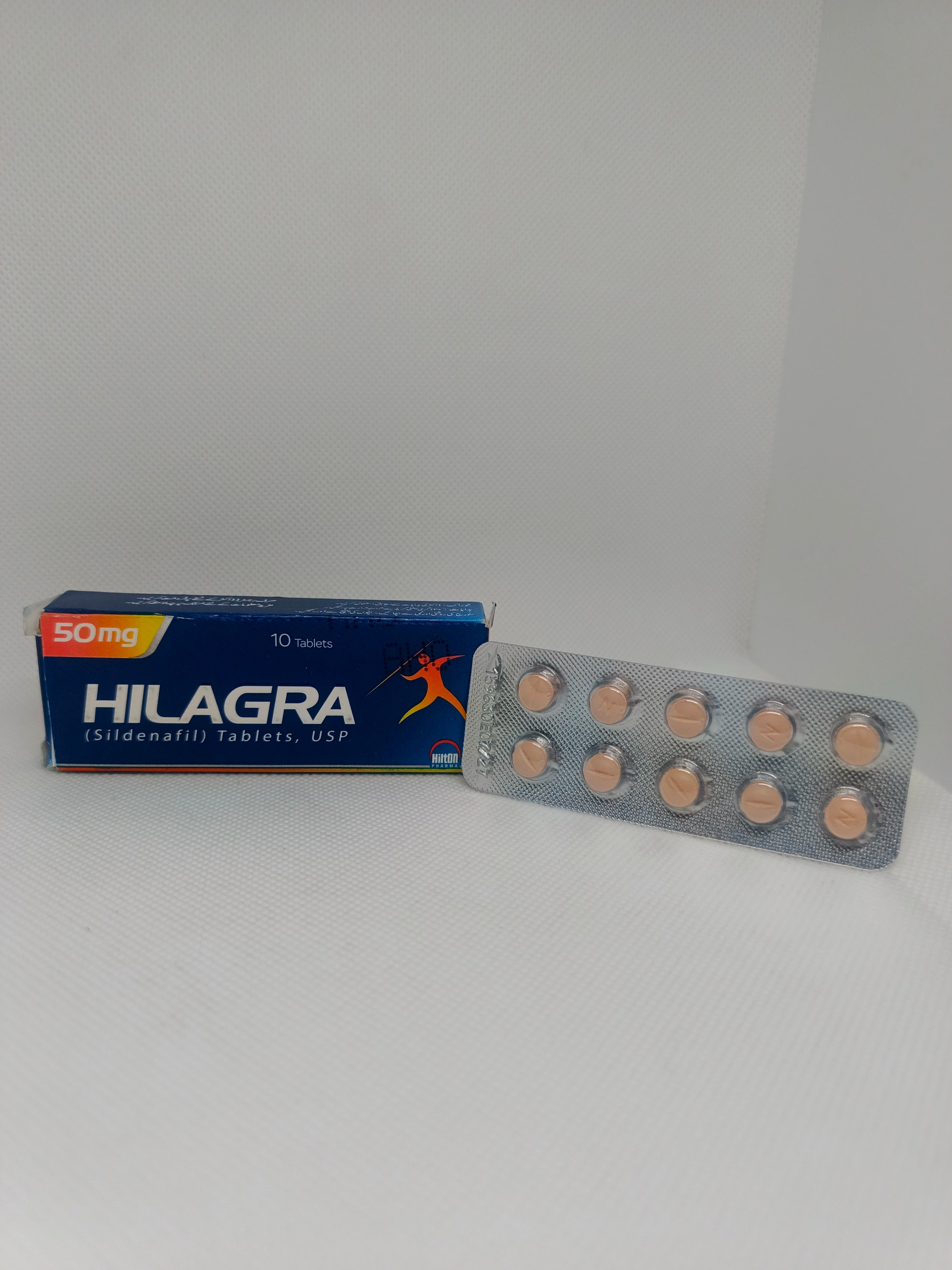 💙 Hilagra Tablets 50mg (Pack of 10) 💊 | Strength • Stamina • Performance